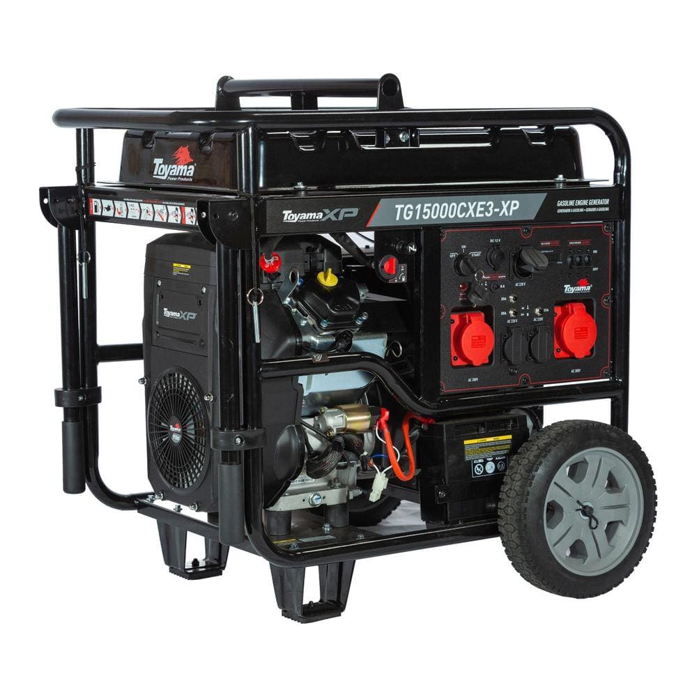 Gerador a Gasolina Toyama TG15000CXE3-XP 17 kVA 220V/380V