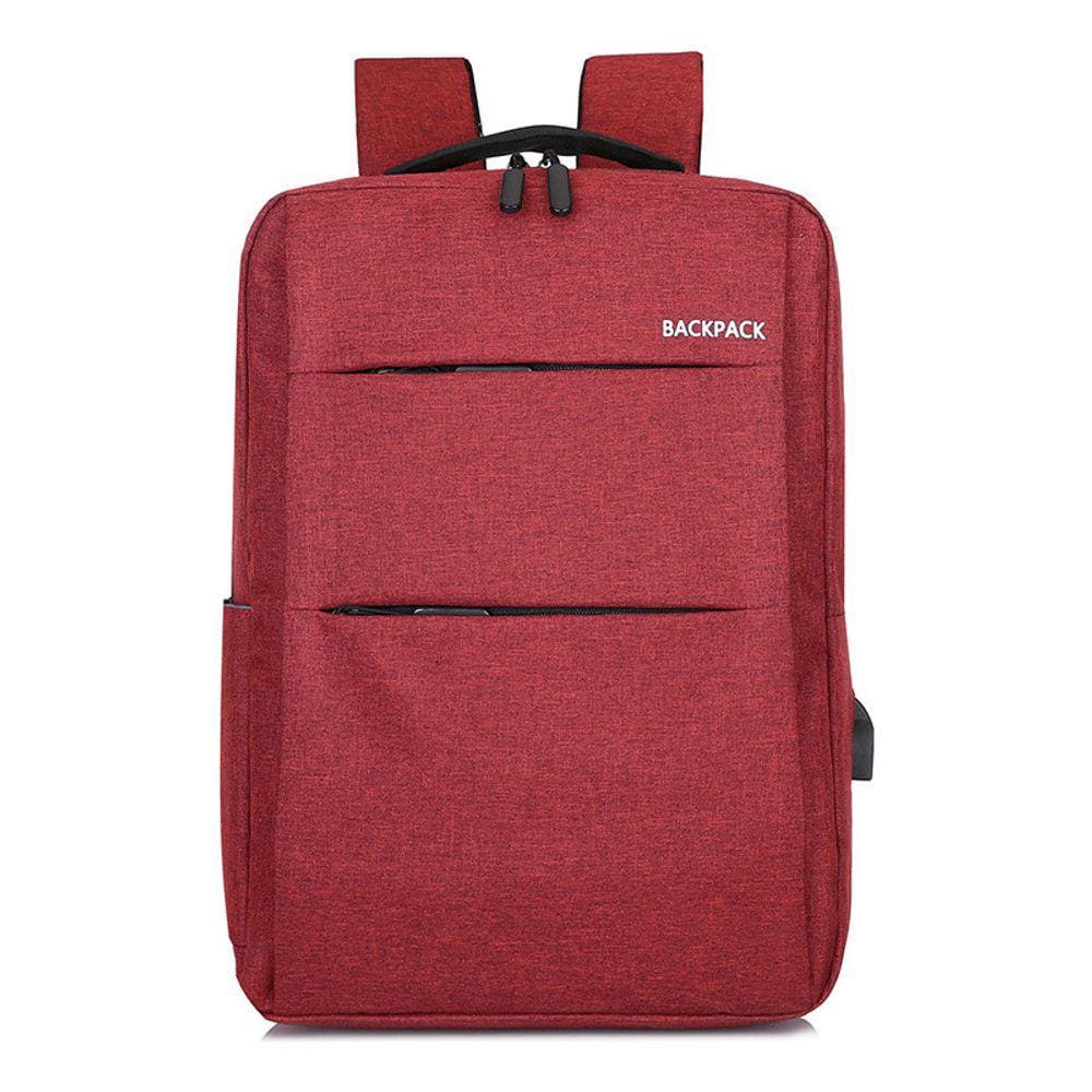 Mochila de computador de grande capacidade 36-55L USB para 15,6"