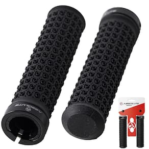 Par Manoplas Mountain Bike HL-G247 130mm com Grip Trava Absolute