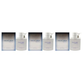 Yacht Man Metal by Myrurgia para homens — Spray EDT de 3,4 o