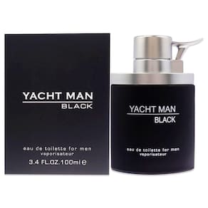 Perfume Myrurgia Yacht Man Black EDT Spray para homens 100mL