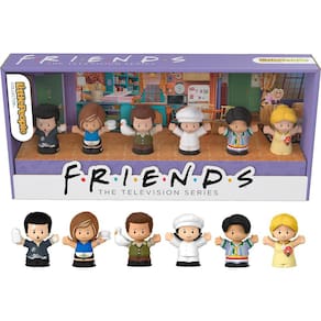 Conjunto de bonecos Little People Collector Friends, série de TV 6 Chars