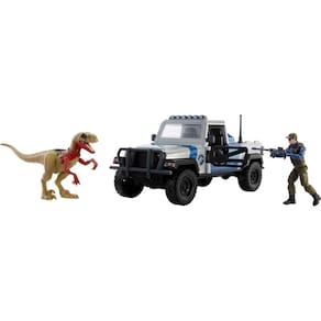 Brinque Mattel Jurassic World Search `n Smash Truck com Atrocirap