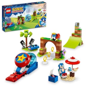 Conjunto de brinquedos de construção LEGO Sonic The Hedgehog Sonic`s Speed