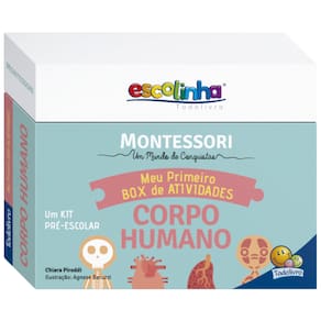 Livro Meu Primeiro Box de Atividades: Corpo Humano