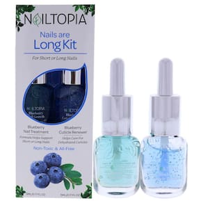 Kit de unhas compridas Nailtopia - Kit de 2 peças de 5 mL