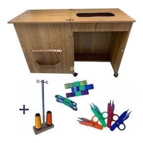 Gabinete Máquina Costura Portátil - 100% MDF