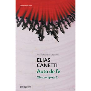 Livro DEBOLSILLO Auto de fe (Obra completa Canetti 2) Espanhol
