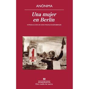 Livro Anagrama Una mujer en Berlín (edição em espanhol)