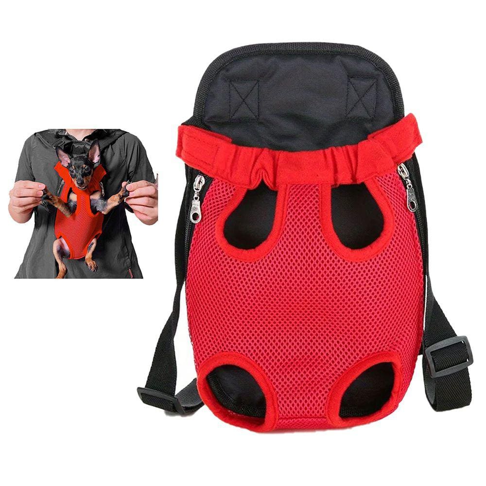 Mochila Canguru Gato Cao Cachorro Pet Animal de Estimaçao Pequeno Porte Passeio Caminhada Seguro