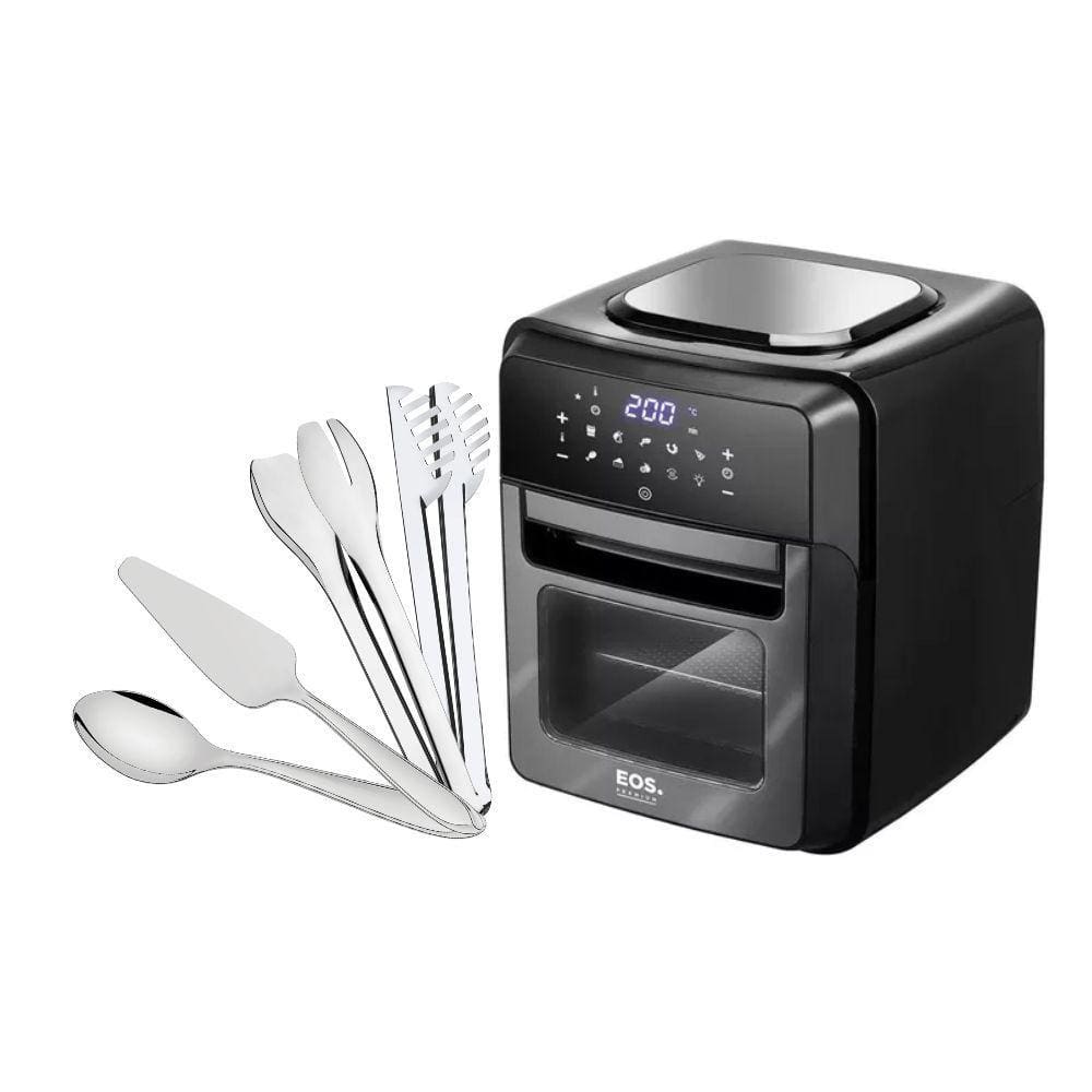 Fritadeira Air Fryer Digital Eaf12t 220v Eos Com Conjunto Self-service Tramontina
