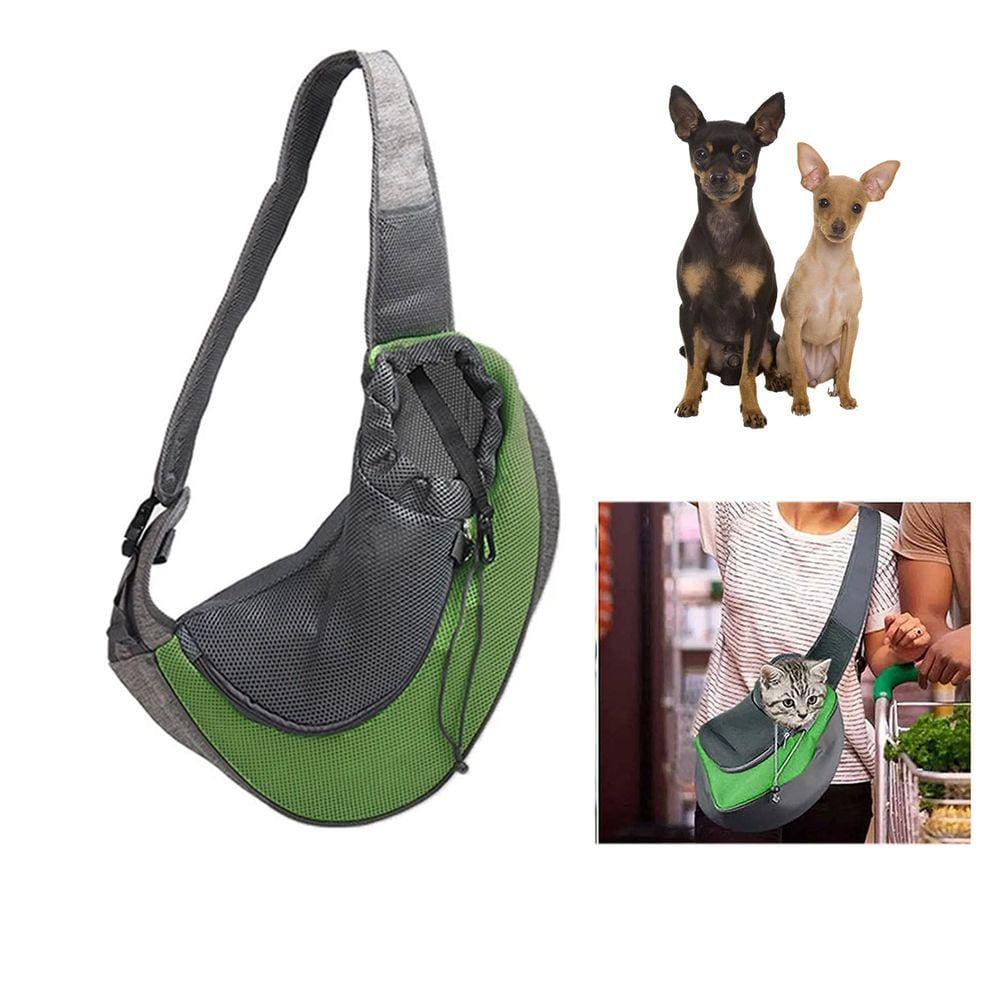 Bolsa Caguru Gato Cao Cachorro Pet Mochila Animal de Estimaçao Pequeno Porte Ombro Costas Carregador