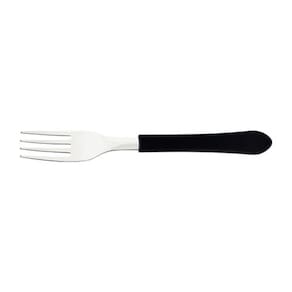Garfo de Mesa Leme com Lâmina em Aço Inox e Cabo de Polipropileno Preto - Tramontina