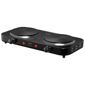 Fogão Cooktop 2 Bocas Elétrico de Indução Portátil Elgin Preto