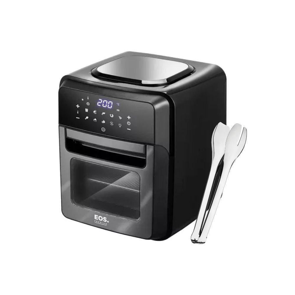 Conjunto Fritadeira Air Fryer Digital Eaf12t 127v Eos e Pegador Universal Utility Tramontina