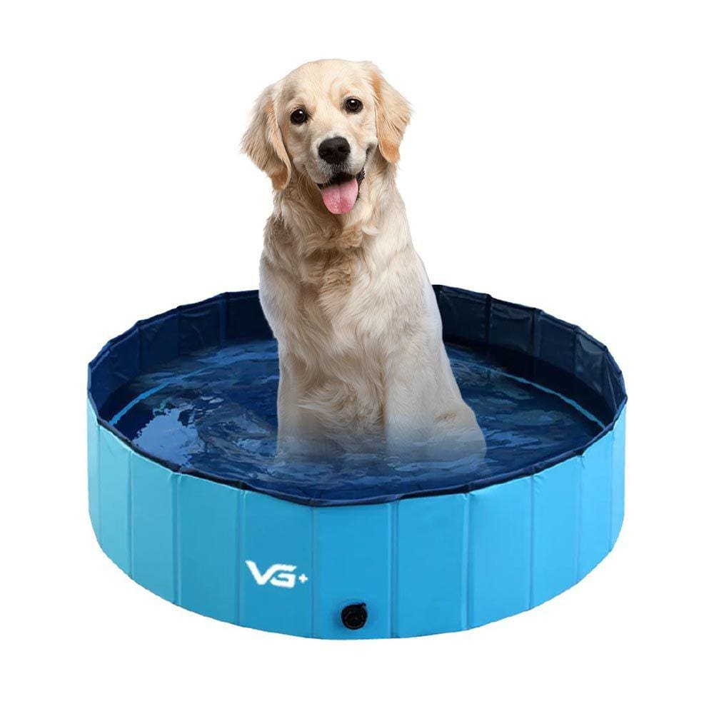 Piscina Dobrável para Pets Cachorro 160 Cm X 30 Cm Vg+