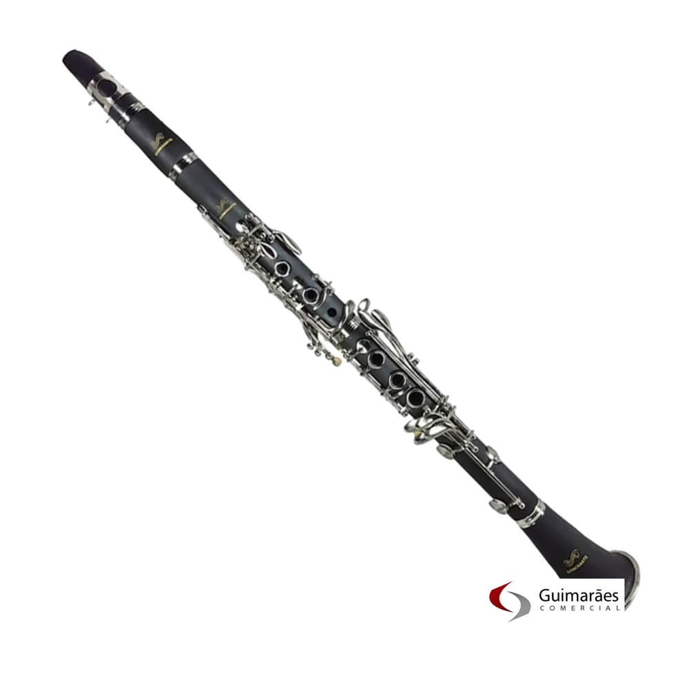 Clarinete Bb Baquelite Chaves Prateadas - DOMINANTE