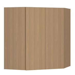 Armário Luciane Slim Canto Diagonal 2 Portas 74cm