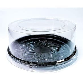 BP - 32A Base Preta Embalagem Cristal Alta com 100 18,0x9,0cm - Bom Pack