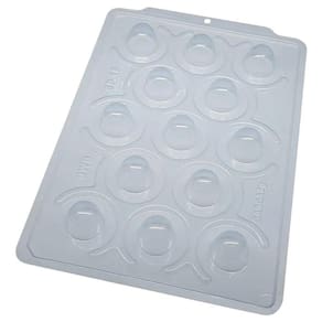 2 Formas especial Bombom 20g 3 partes c/ silicone pascoa bwb 3500 sp 40