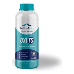 Oxidante Piscinas e Spas Oxi TS 1kg Peróxido em Pó Acqualife