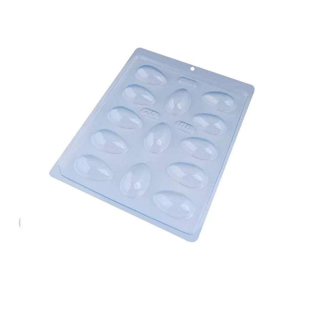 3 Formas de ovo de pascoa liso 20g bwb 68 Tradicional Chocolate