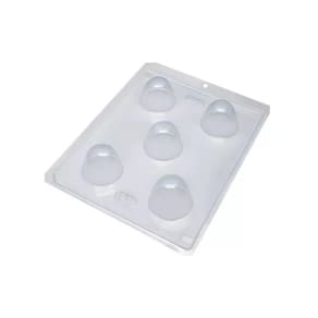 3 Formas para trufa grande 50g simples pascoa bwb 90 Tradicional Chocolate
