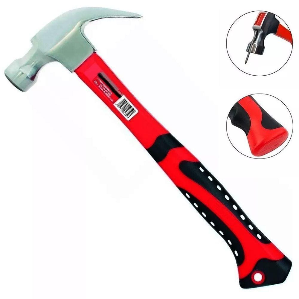 Martelo Unha 450g Cabeça 27MM Magnetica