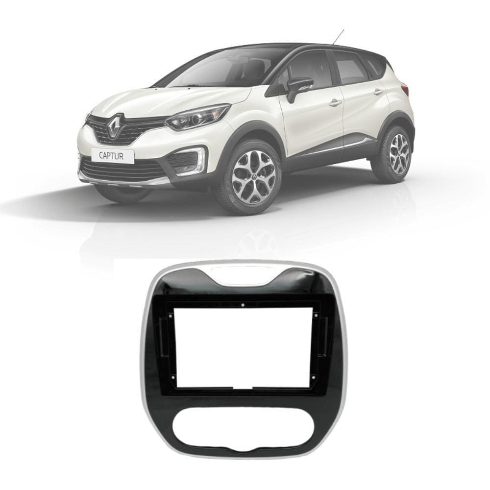 Moldura 2din Fiamon Renault Captur de 2017 até 2021 9" pol