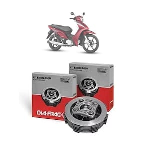 Disco Embreagem Dia-Frag DFH-00159 Honda Biz 125 2011-2015