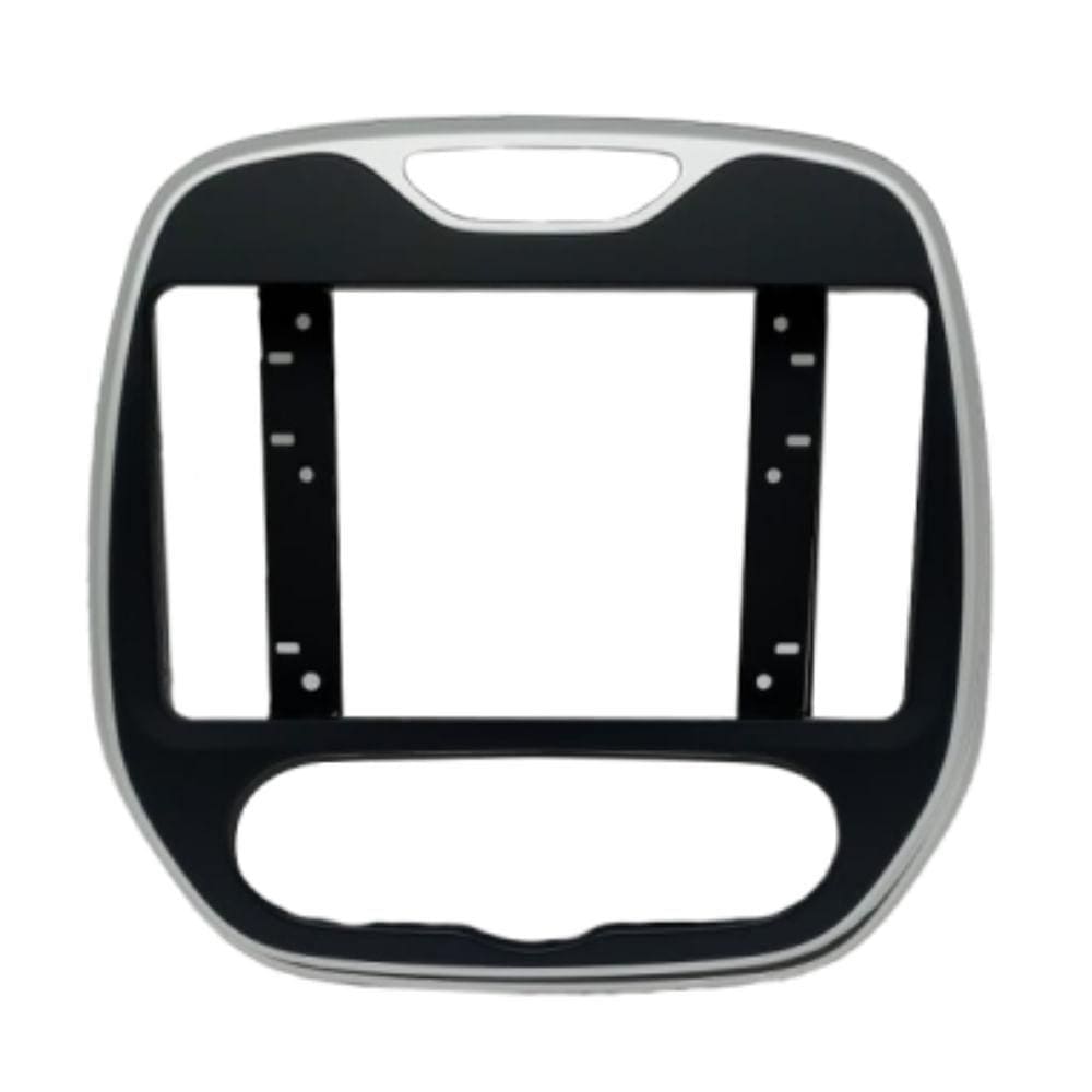 Moldura Fiamon 8/9&quot; Renault Captur 2017 até 2021 Preto Fosco