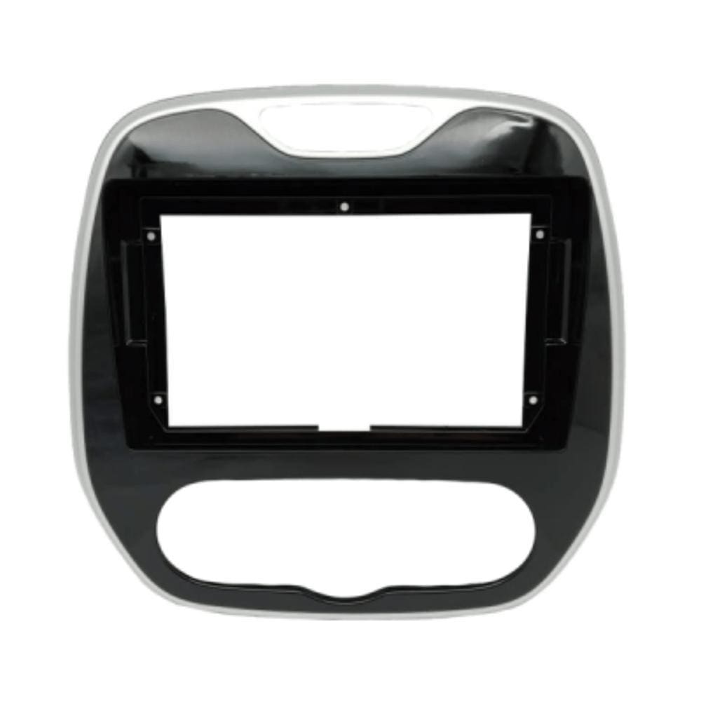 Moldura 2din Fiamon Renault Captur 2017 até 2021 Black Piano