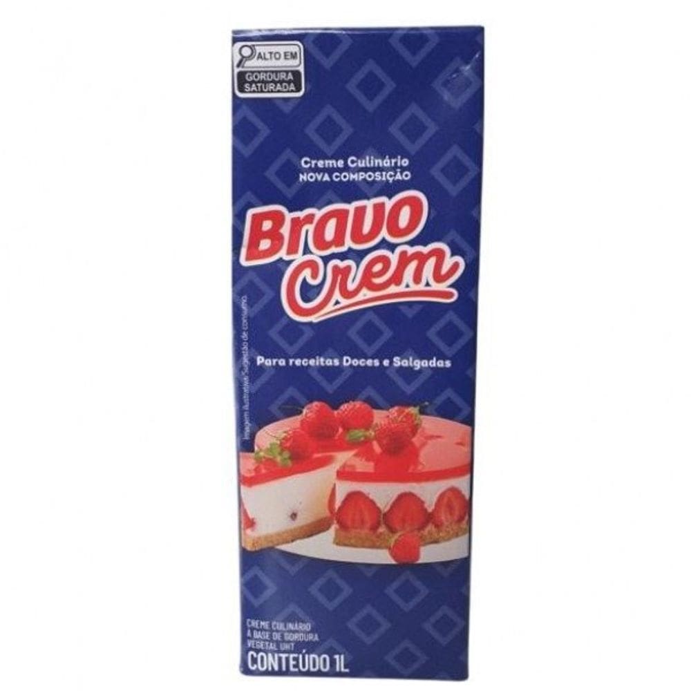 Creme Culinário 1kg - Bravo Crem
