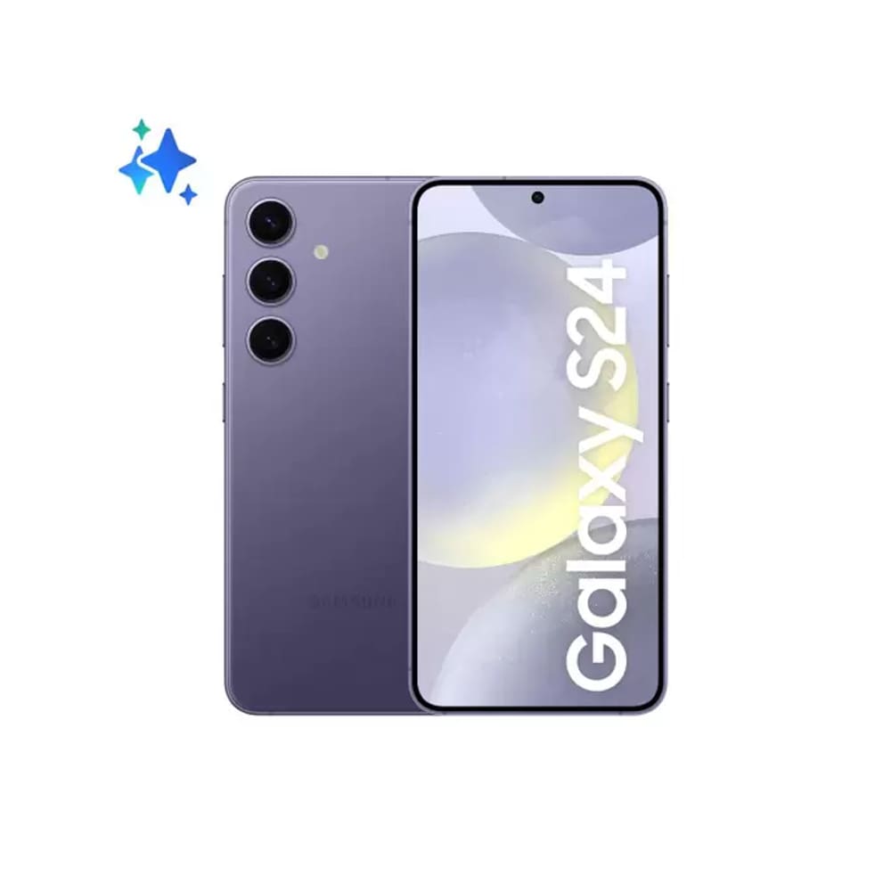 Smartphone Samsung Galaxy S24 256GB 5G - Violeta, Galaxy AI, Câmera Tripla 50MP + Selfie 12MP, RAM 8GB, Tela 6.2"