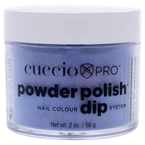 Sistema de imersão para cores de unhas roxo com glitter vermelho 45 mL