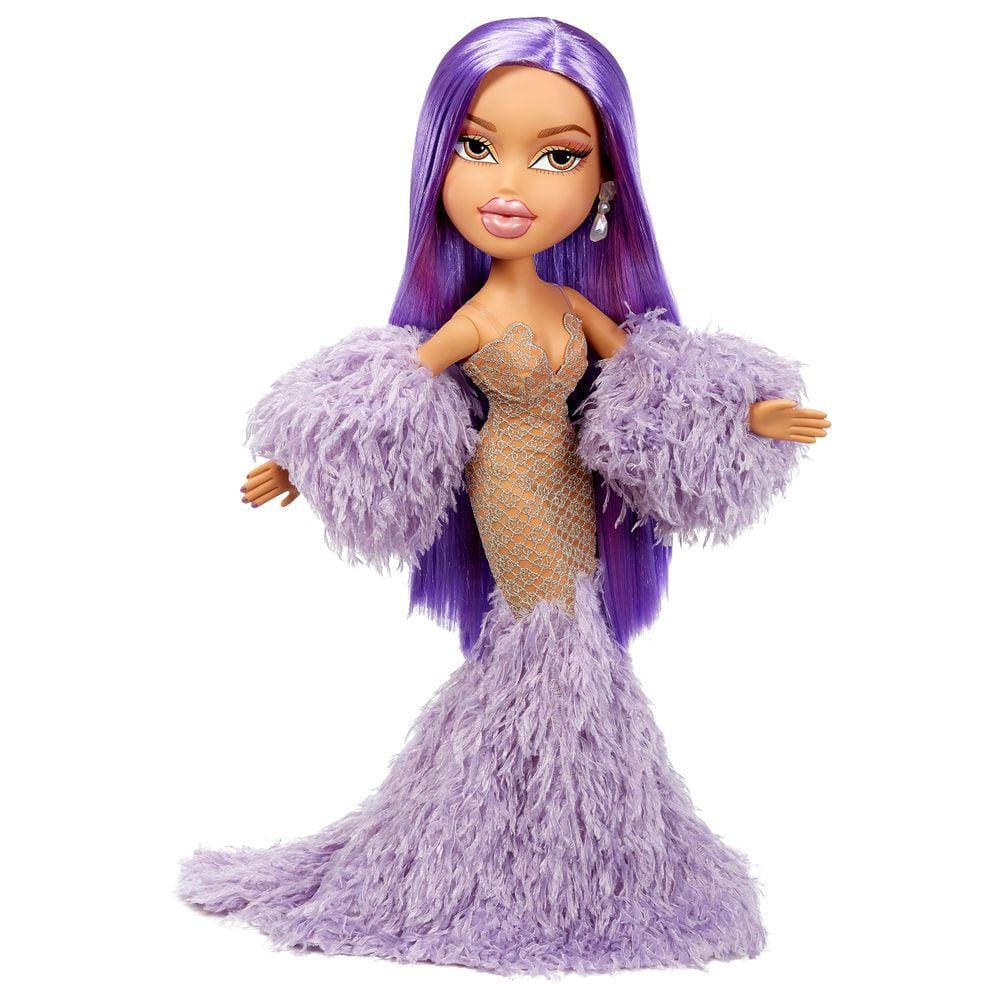Boneca moderna Bratz x Kylie Jenner 60 cm com vestido Amazon Exclus
