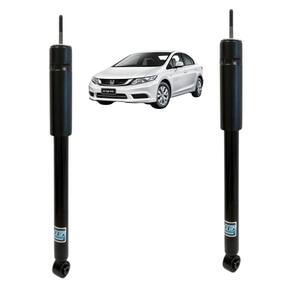 02 Amortecedor Traseiro Esquerdo+Direito Honda Civic 1.8 2012 A 2016 Nakata