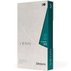 Palheta De Fibra VENN Para Clarinete - Número 3½