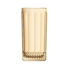 Jogo De Copos Em Vidro Splendor âmbar Com 6 Peças 360ml L\`hermitage