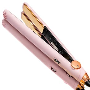 Alisador e modelador de cabelo TYMO Flat Iron 2 em 1 Titanium