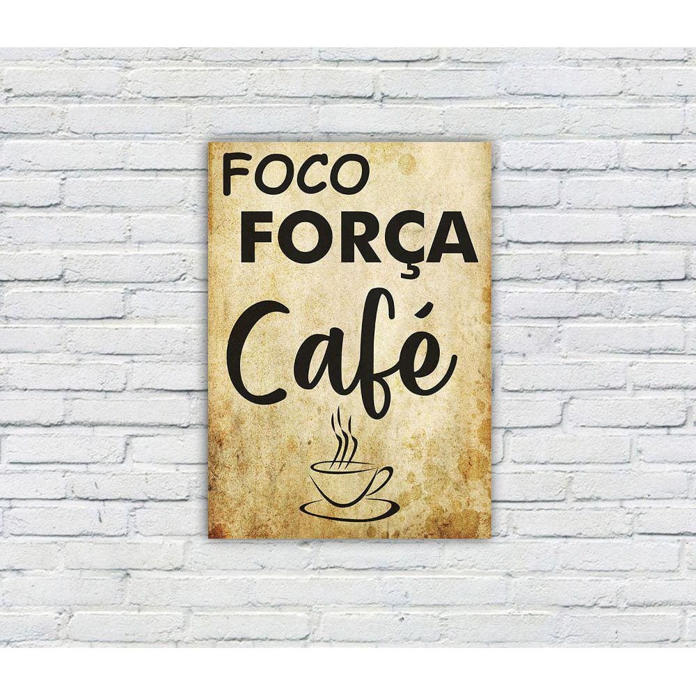 Placa Decorativa MDF Cantinho do Café 05