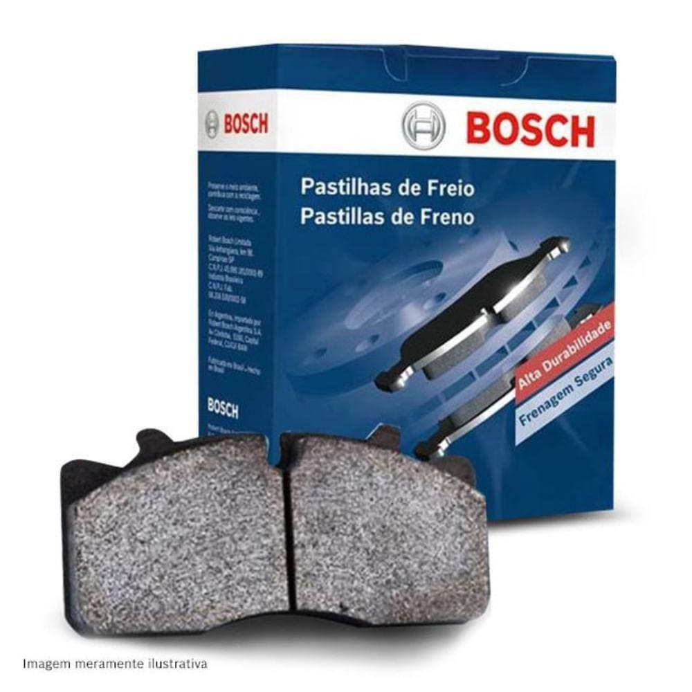 Jogo Pastilha de Freio Bosch 0986BB0130 Audi A3 1998-2003