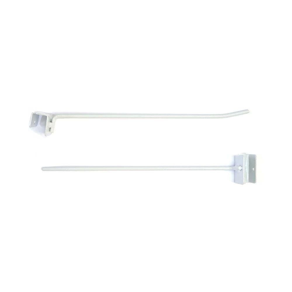 Gancheira Simples Lx 25 Cm Branco Kit 200