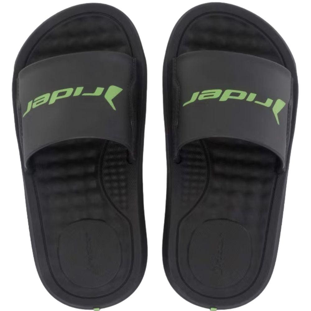 Chinelo Gaspea Borracha Infantil Menino Slide Palmilha Massageadora Rider 12223