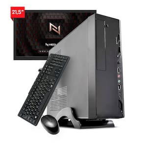 Kit - Computador Amd Ryzen 5 5600G 8Gb Ssd 240Gb + Monitor 21,5 - Neologic Home Slim - Nli84168