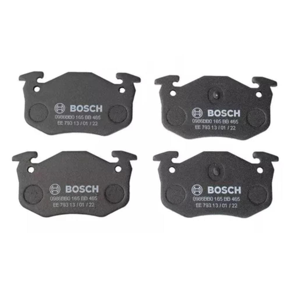 Jogo Pastilha de Freio Bosch 0986BB0165 Peugeot 206/ Clio