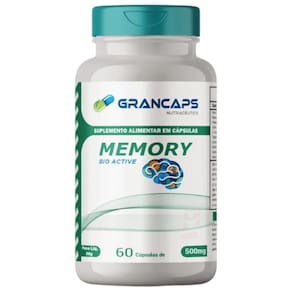 Memory Bio Active Auxílio Da Memória Vitaminas 60 Caps