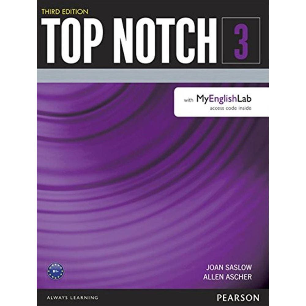 Top Notch 3 Sb With Myenglishlab + Benchmark - 3Rd Ed