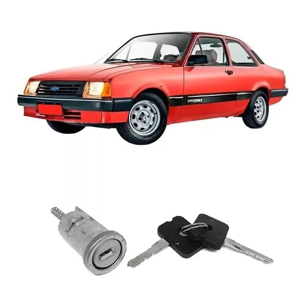 Miolo Cilindro Ignição Chevette Marajó Chevy Com Chaves