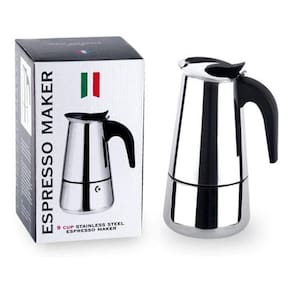 Cafeteira Italiana Espesso Maker De Aço Inox 9 Xicaras 02